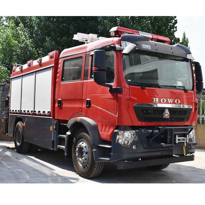 310HP HOWO Fire Rescue Vehicle Euro3/4/5