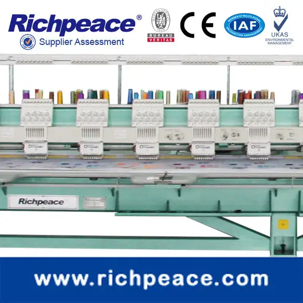 Richpeace mesin bordir baru tahun merekomendasikan model standar seri 912