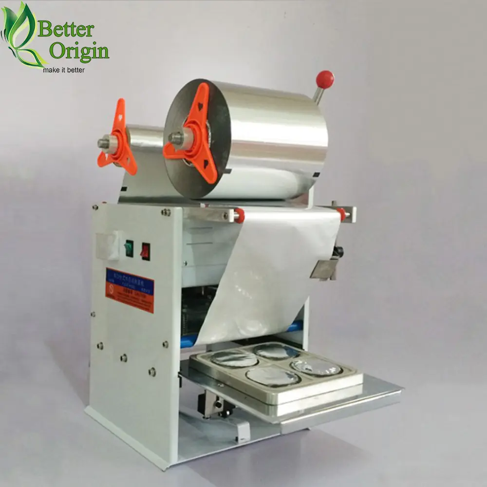 Kualitas Disetujui Kecil Yogurt Cup Sealing Machine