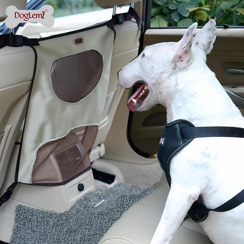 Doglemi diseño de ventana vehículo perro coche barrera asiento trasero Pet barrera