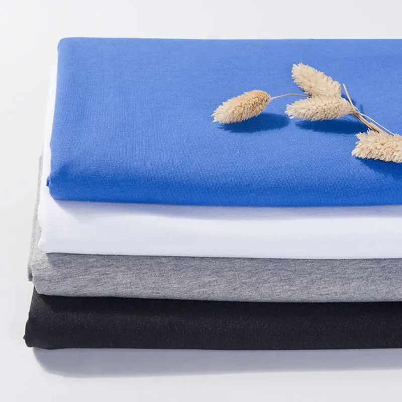 Tela de algodón y LICRA para camiseta, tejido de punto, 40S
