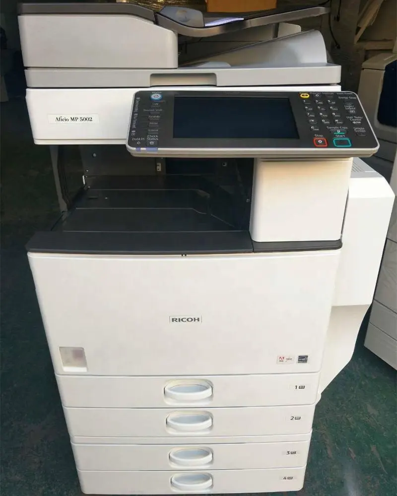 RICOH MP 5002 Black and White Laser Multifunction Printer for sale