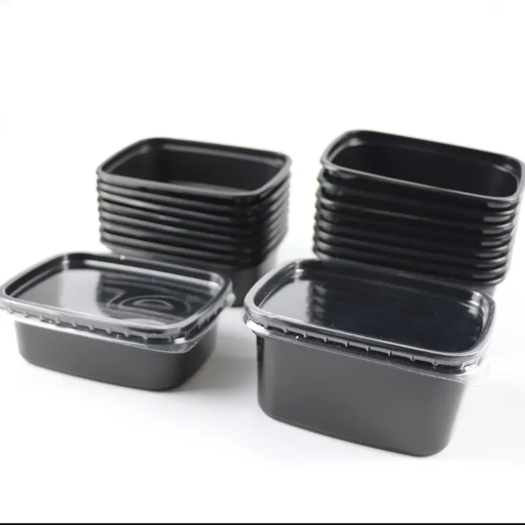 disposable plastic food packaging box food delivery box