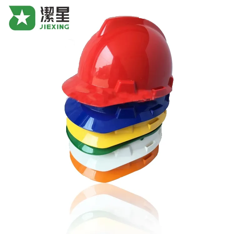 Casco de seguridad Industrial para construcción de ingeniería, casco de seguridad con suspensión V Gard, con ranuras para accesorios, bajo precio