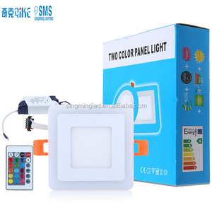 สีขาว RGB สีคู่ไฟ LED เพดานปิดภาคเรียนแผงโคมไฟดาวน์ไลท์จุด - Product Image 1
