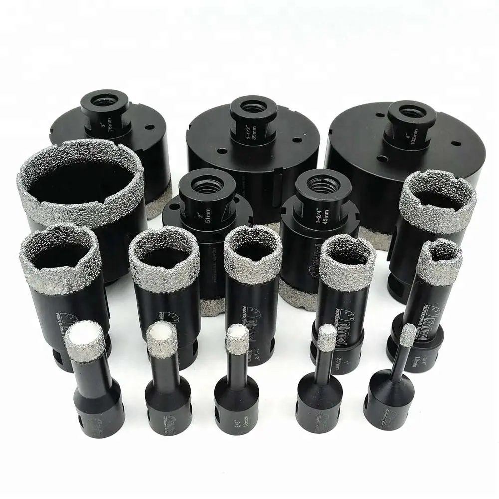 6MM -150MM Vacuum Brazed Diamond Drilling Core Bits Drillsホールソー穴カッターDiamondドリルビットPorcelainためMarble Granite