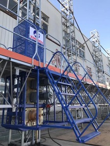 Escalada de máscara de construção, solda, plataforma de trabalho, dobragem elétrica para construção de alta nascimento, venda imperdível