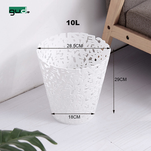Ev çöp tenekesi basit ashcan Çevre dostu plastik çöp tenekesi çöp kutusu, banyo çöp tenekesi