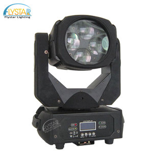 高亮度超级光束 4x25w rgbw led 摇头灯舞台俱乐部派对