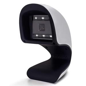 MJ-9208 桌面 2D 全向条码扫描器自动扫描 USB 即插即用 qr 条码扫描器 - Product Image 1