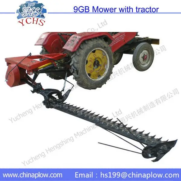 Trator de agricultura montado cortador de grama/cortadores laterais para trator