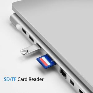 WIWU批发11合1多端口C型适配器底座多端口4K 1080P VGA迷你LAN RJ45以太网USB 3.0 C型集线器 - Product Image 4