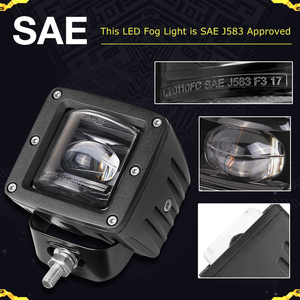Araçlar için yüksek kalite 12V SAE LED sis farları/arabalar Premium LED farlar parçaları - Product Image 3
