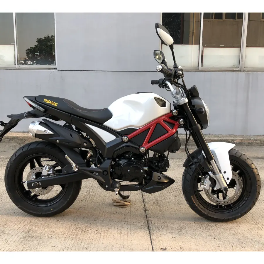 Yeni tasarım 133CC çocuk motosikleti için yetişkin yarış motosiklet hızlı hızlı 4 zamanlı motor