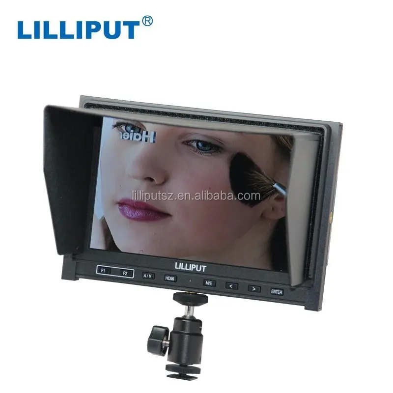 Piccolo HD HDMI Monitor Della Macchina Fotografica Built-in Batteria Con 7 pollici di Schermo