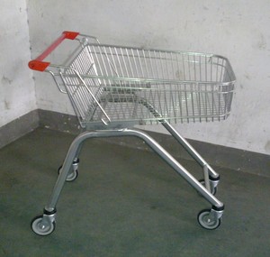 70L Avustralya tarzı süpermarket arabası yaşlı tedarikçisi alışveriş arabası sepeti - Product Image 3