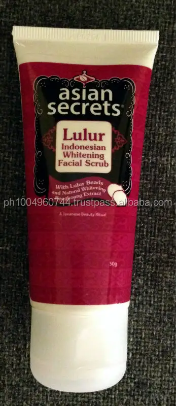 آسيا الأسرار Lulur الإندونيسية تبييض الوجه فرك 50g