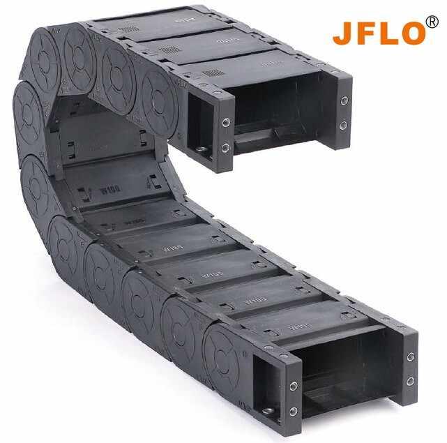 Machine Accessories Plastic Cable Drag Chain Nylon Tow Line Jflo Jn Series
