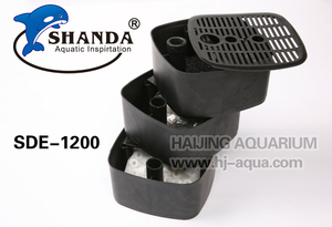 Bộ Lọc Bên Ngoài Bể Cá SHANDA/Canister SDE-1200 Bộ Lọc UV 1200L/H Bộ Lọc Sinh Học - Product Image 4