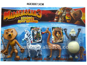 แฟชั่นตัวละครของเล่นพลาสติกมาดากัสการ์ตุ๊กตา - Product Image 1