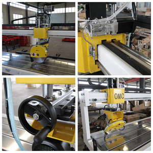 OSC-S3000 เครื่องตัดหินกึ่งอัตโนมัติสําหรับโต๊ะแผ่นหินแกรนิต Corian ใหม่ใช้กับส่วนประกอบหลักมอเตอร์เกียร์เครื่องยนต์แบริ่ง - Product Image 3