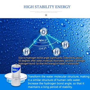 7.8Hz Hiệu Ứng Cộng Hưởng Phân Tử Tần Số Thấp Spin Hệ Thống Kích Hoạt Nước Lượng Tử Máy Chủ Nắp Đậy W/O Pitcher/Jug Nhà Máy OEM - Product Image 3