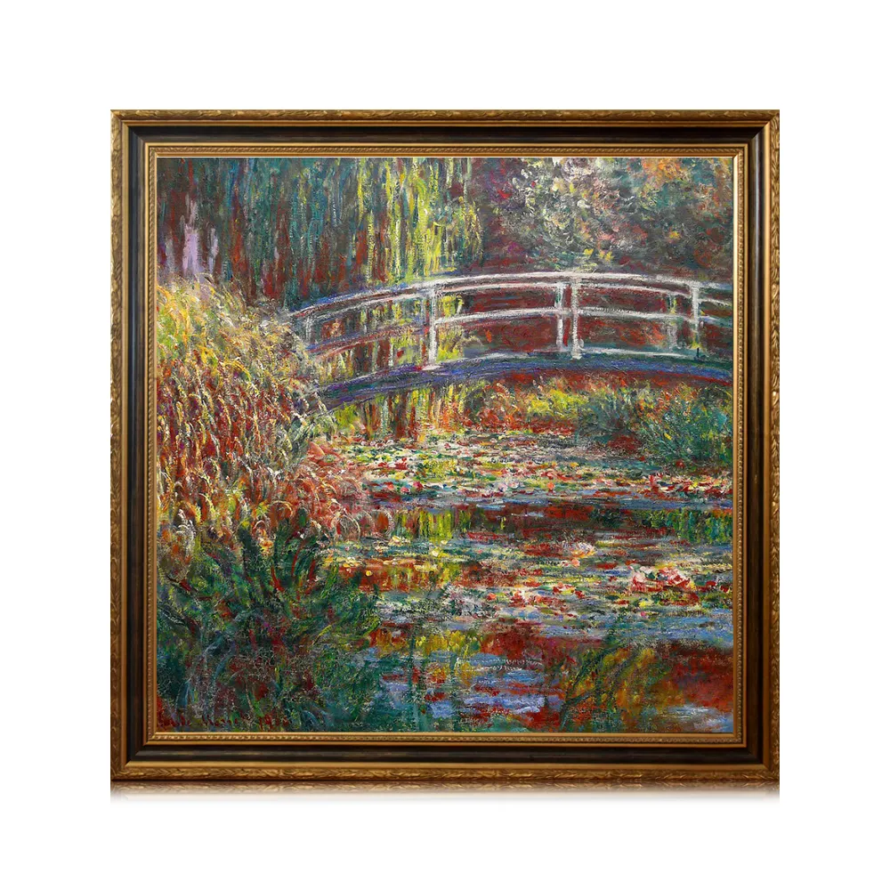 Claude Monet-pintura al óleo hecha a mano, paisaje costero, reproducto