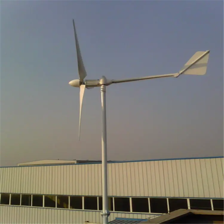 代替エネルギー3200W風力軸タービン発電機およびソーラーパネル