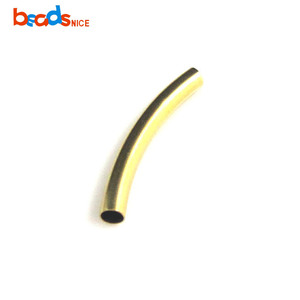 Beaddsnice id 25977 פליז מעוקל קשת נוזל קשת הירח המרפק מבחנה ממצאים תכשיטים סיטונאיים