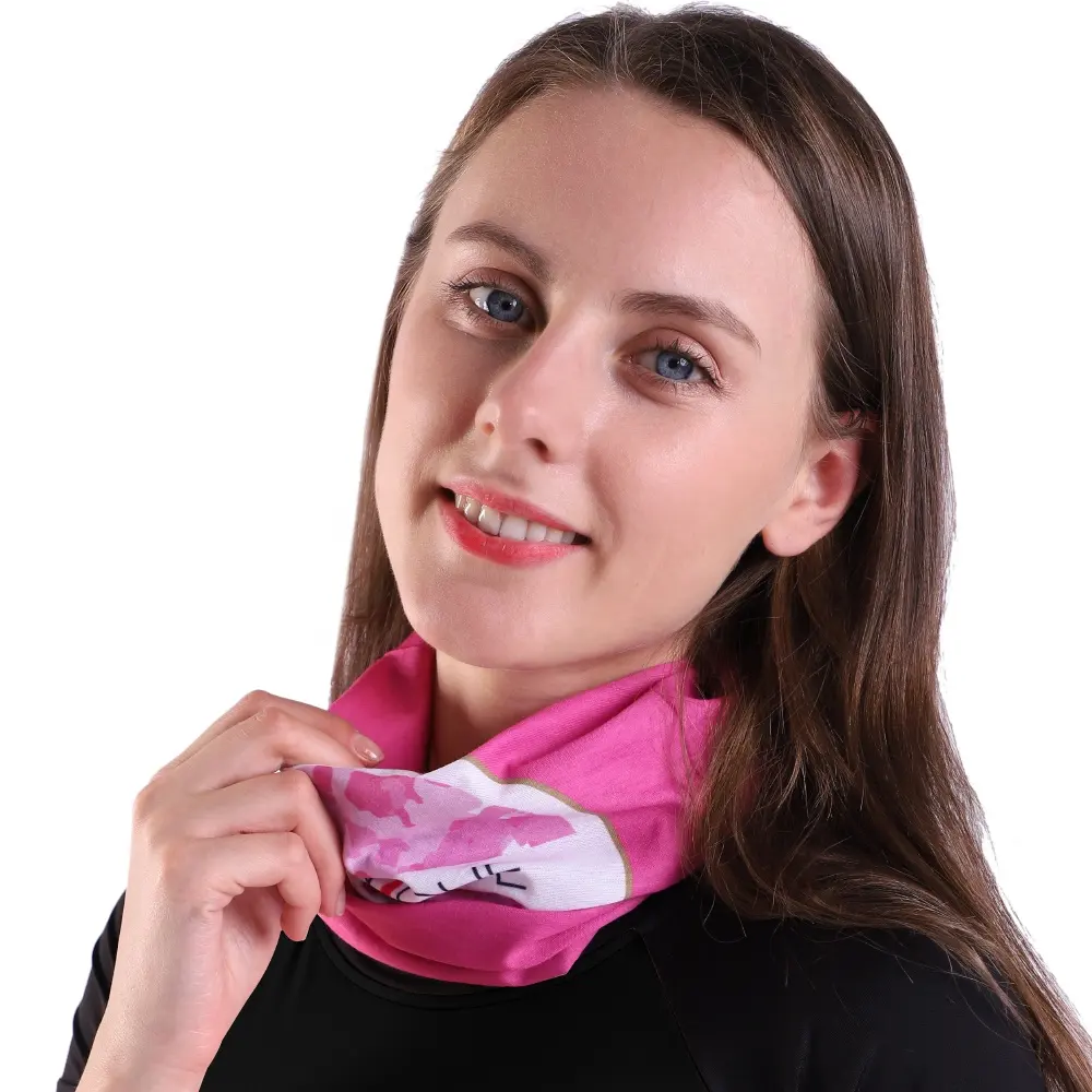 Bandana de ciclismo, novo design de fábrica, gaiter de pescoço para atividades ao ar livre