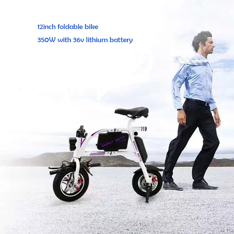 2 roues portable pliant vélo électrique/vélo électrique/mini vélo pliant vélo/ebike