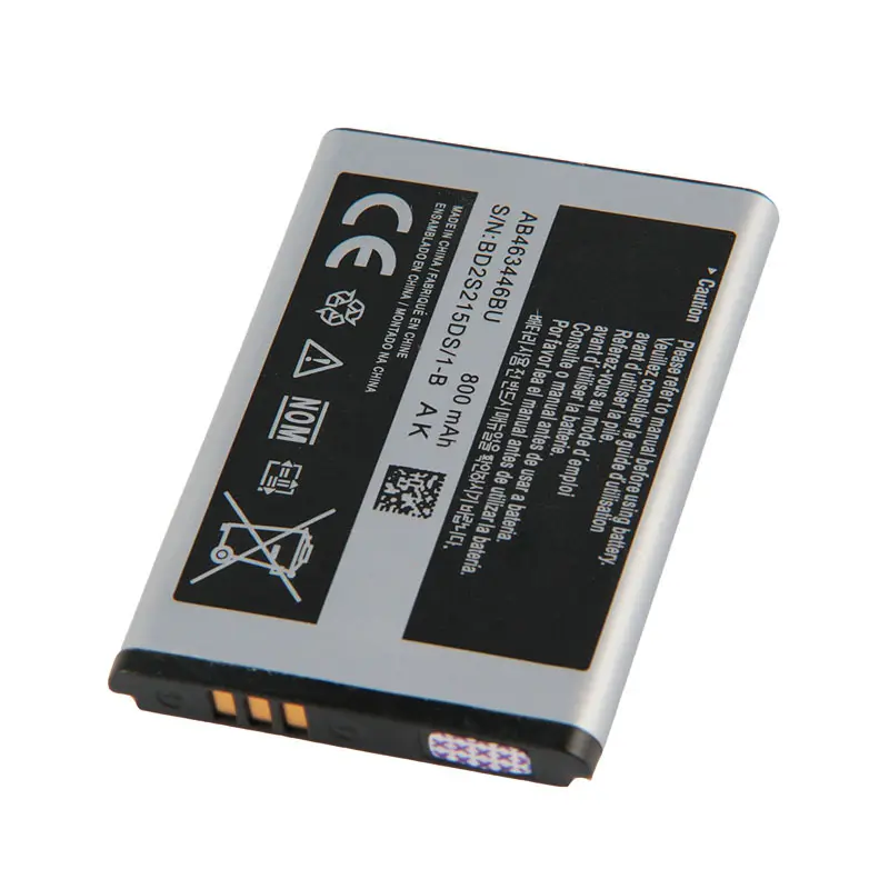 Großhandel Niedriger Preis 800mAh Li-Ionen-Batterie zellen Original-Handy-Batterie Batterien für Samsung X208 AB463446BU