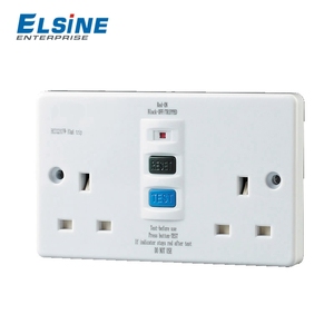 Uk Type Protector <strong>PRCD</strong> 1 Gang13A <strong>Switch</strong> Protected Socket Outlets - Product Image 2