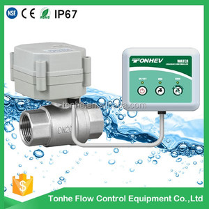 Wireless <strong>Control</strong> Water Leaking <strong>Detection</strong> <strong>System</strong> with 3/4'' Brass Motorized Valve - Product Image 3