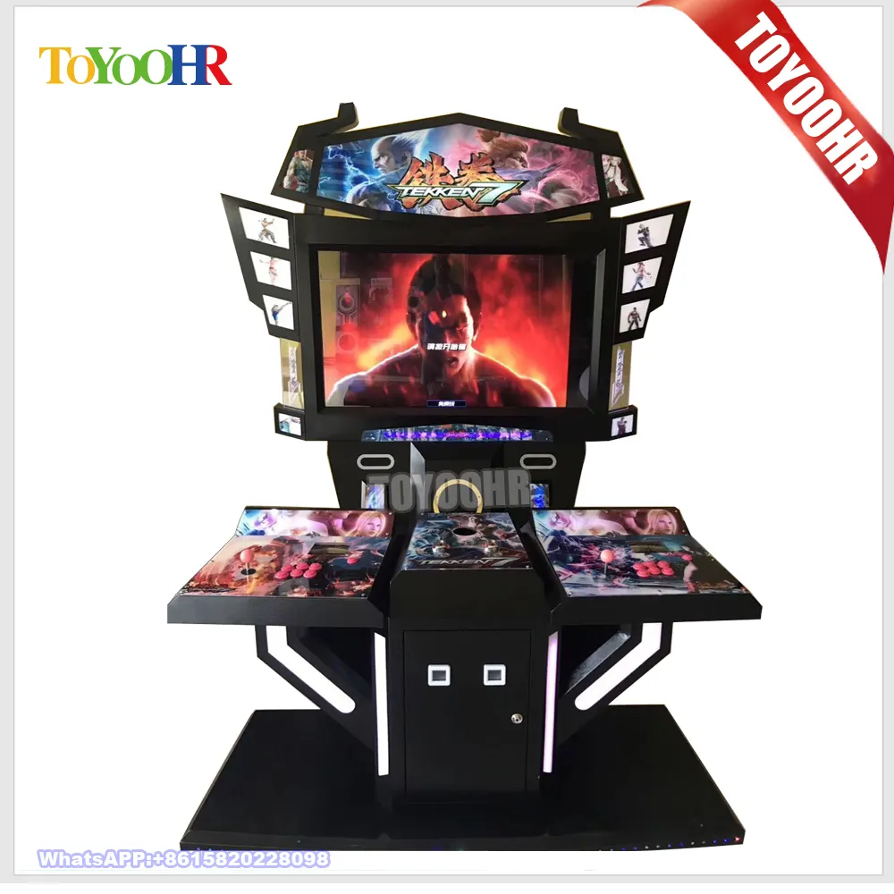 2017 Venta caliente TEKKEN 7 Arcade madre tablero de juego de la calle LUCHADOR CON Tekken 7 máquina de Arcade