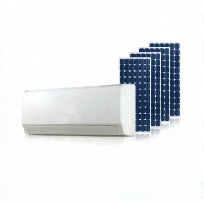 Acondicionadores de aire para montar en la pared, aire acondicionado alimentado por energía solar CC, 12000btu, nuevo y dividido, precio