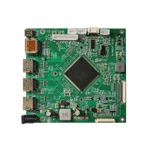 2 * HDMI2.0 + DP + Audio 4K LCD Monitor Controller Board Compatible con 4K EDP LCD con 8 pantallas LAN 1920*1080 ~ 3840*2160 Resolución - Product Image 3
