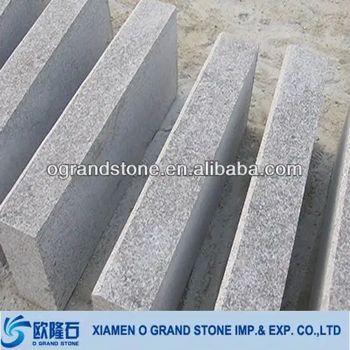 Wholesale cheap G655 rice granite block white granite kerbstone