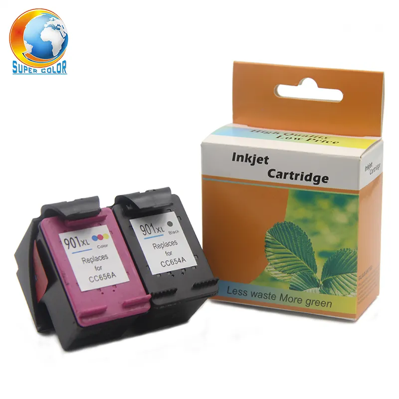 Supercolor Para HP Cartucho de Tinta Para Impressora HP Officejet J4580 J4640 J4680 LY-901