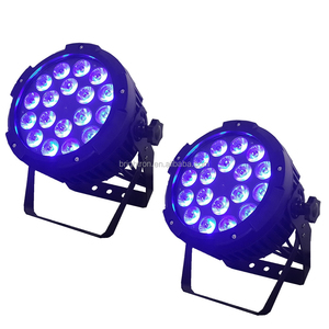 IP65 24X18W RGBWA UV 6in1LEDパー64ステージ照明