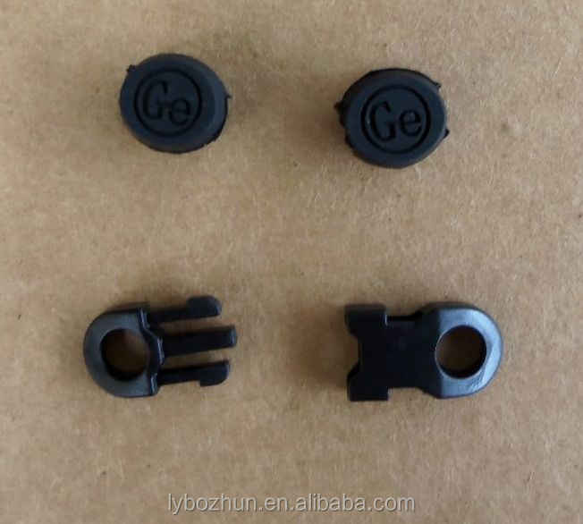 Wholesale Dikepang Biru Orange Grey Bisbol Kalung Titanium Tali Dikepang Olahraga 3 Tali Kalung