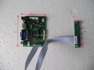 Open Frame Touchscreen 10.1&quot; Inch <strong>LCD</strong> Display VGA Support HD AV <strong>Monitor</strong> <strong>with</strong> 4line Resistive Touch Panel - Product Image 4