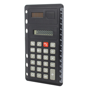办公用品 8 位太阳能电源统治者口袋笔记本计算器 - Product Image 4