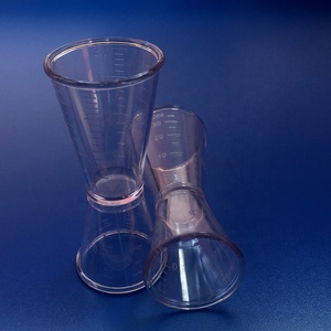 40cc çift jiggers ölçme fincan 40ml plastik kokteyl jigger - Product Image 2
