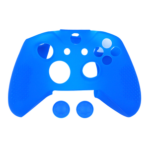 <strong>Blue</strong> Soft Silicone Thicker Skin Cover for <strong>Xbox</strong> One X&amp; One S Controller Non-Slip Shell for <strong>Xbox</strong> One X &amp; One S Controller Wireless - Product Image 1