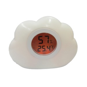 Baby Night Light com termômetro-higrômetro