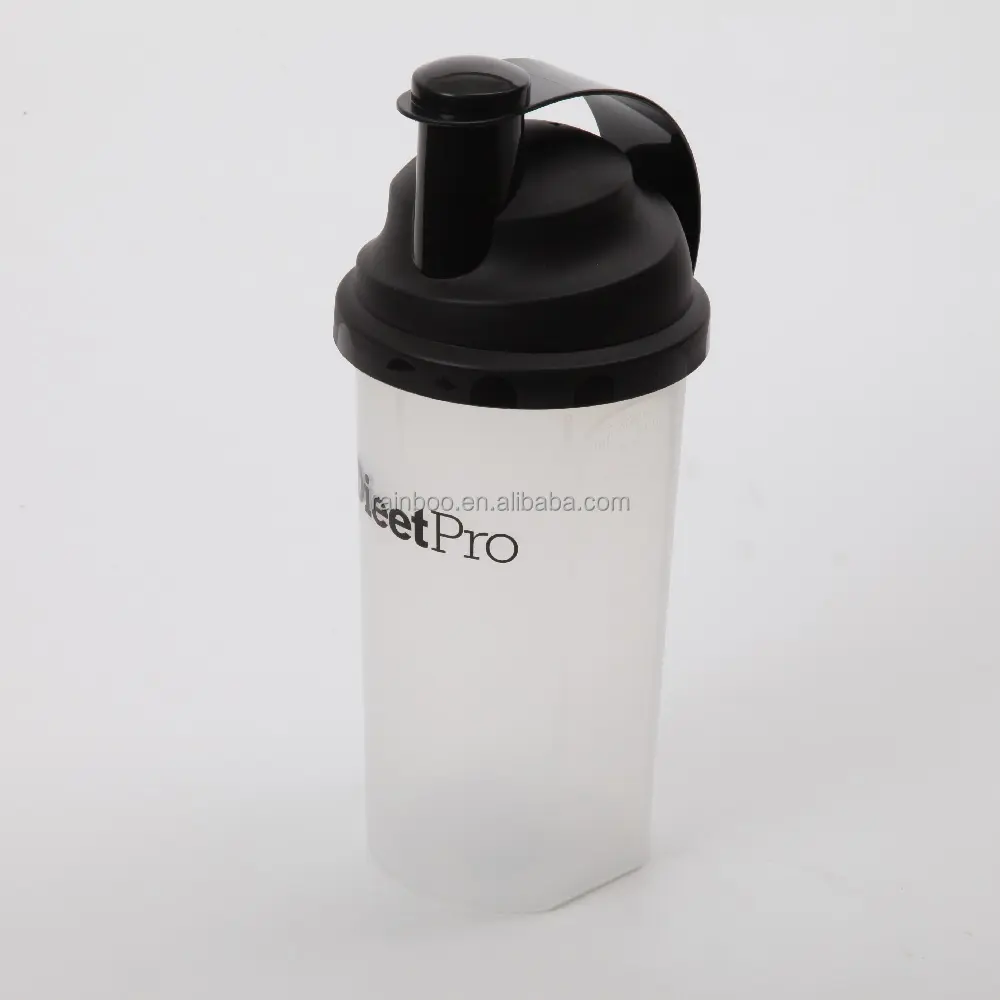 Stampa Logo flacone shaker proteico personalizzato in plastica da 700ML senza BPA