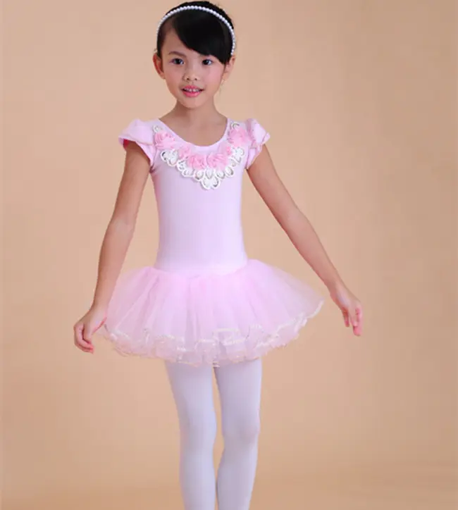 De los niños de la moda vestidos diseños de bebé niña, vestido de ballet de bebé niño trajes