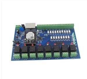 USR-IO88 Remote Control Access <strong>Wifi</strong> board switch for door gate light Ethernet Relay Board controller 8 <strong>Inputs</strong> and 8 <strong>Outputs</strong> - Product Image 1