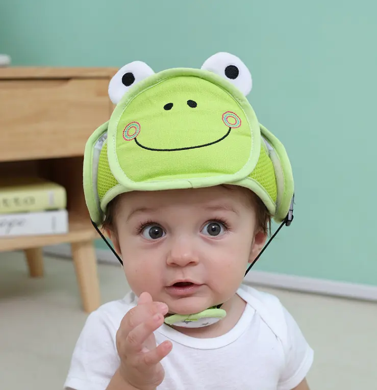 Proteção do bebê chapéu para queda cabeça um bebê caminhadas com um capacete de batida criança capacete de segurança